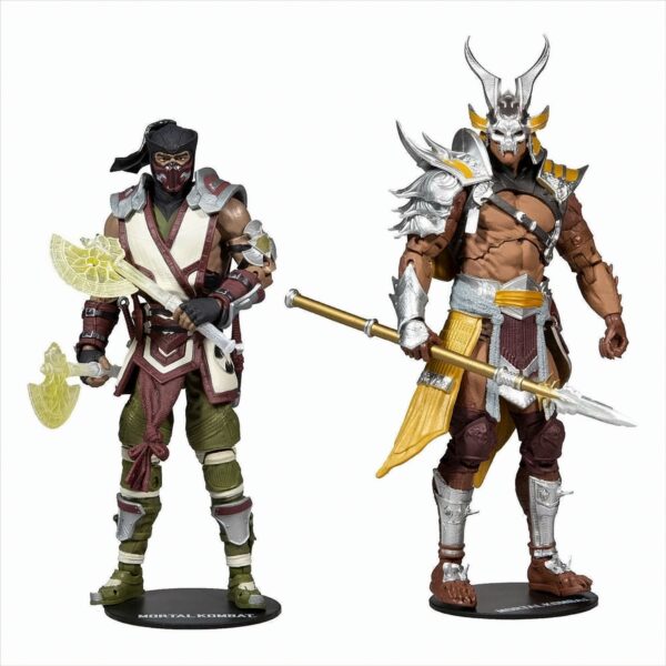 Mortal Kombat Actionfiguren Doppelpack Sub-Zero & Shao Khan 18 cm