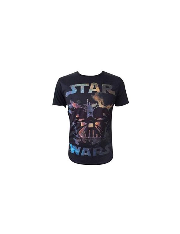 Star Wars Herren Darth Vader All-Over T-Shirt, Schwarz (Black Black), X-Small