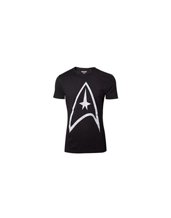 Star Trek Emblem T-Shirt schwarz S