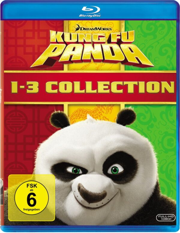 Kung Fu Panda 1-3 Collection (3 Discs)