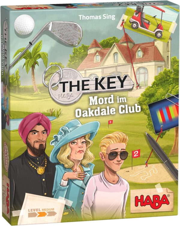 HABA - The Key - Mord im Oakdale Club