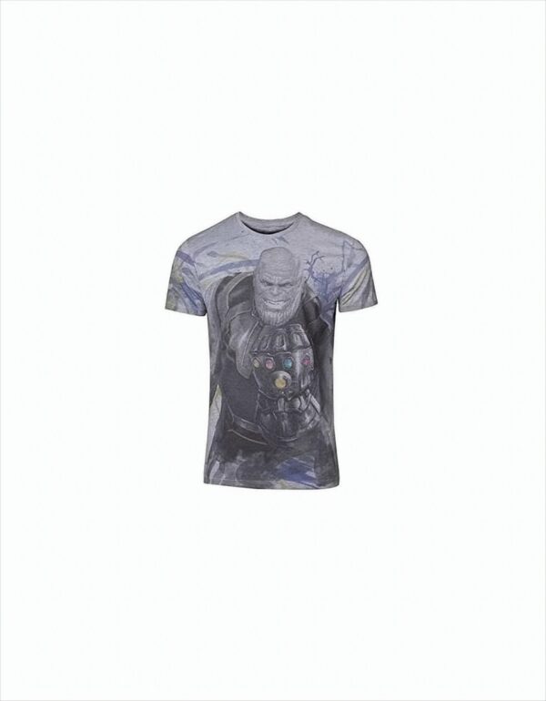 Avengers Infinity War T-Shirt -L- Thanos, grau