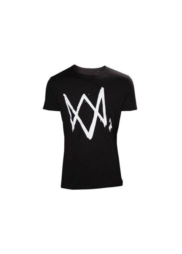 Watch Dogs 2 T-Shirt -XL- Large Logo, schwarz