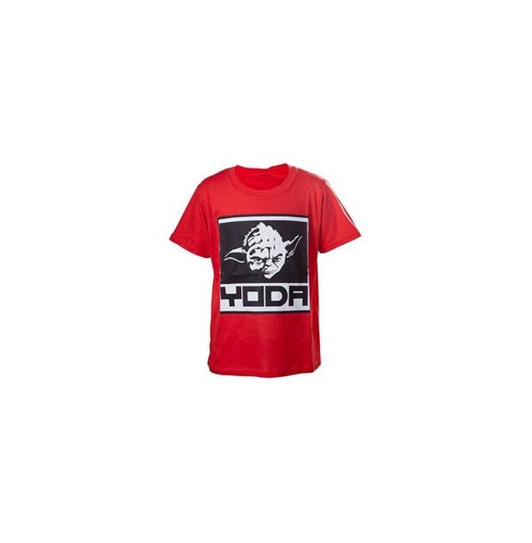 Star Wars T-Shirt -98/104- Yoda, rot