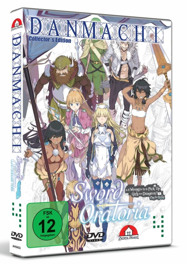 DanMachi Is It Wrong to Try to Pick Up Girls in a Dungeon Sword Oratoria - Vol.4 DVD Limited Collector´s Edition