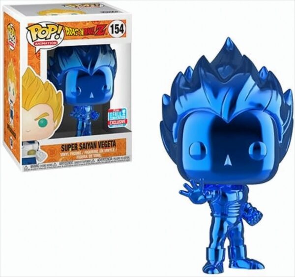 FunKo POP Vinyl Super Saiyan Vegeta Blue Chrome # 154