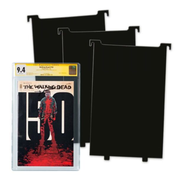 BCW Graded Comic Box Divider Plastic Black (3 ct.)