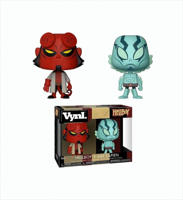 Hellboy Vynl Figurenset Hellyboy & Abe Sapien