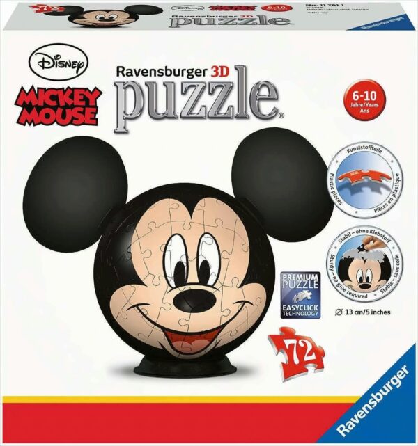 Ravensburger - Disney Mickey Mouse mit Ohren