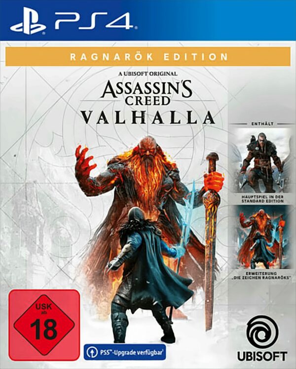 Assassins Creed Valhalla Ragnarök Edition PS-4 Assassins Creed + Ragnarök Erweiterung