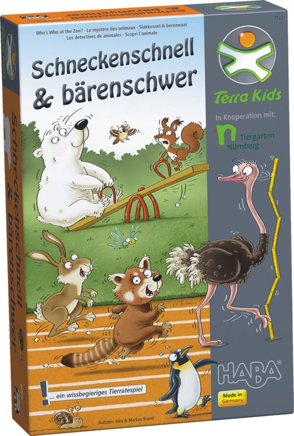 HABA - Terra Kids - Schneckenschnell und bärenschwer