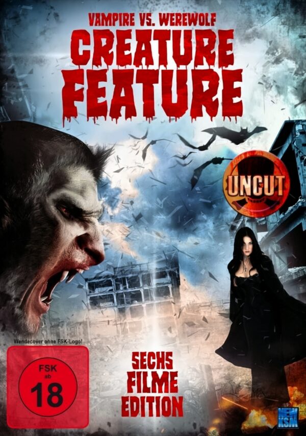 Vampire vs. Werewolf - Creature Feature 6auf2 (2 DVDs)