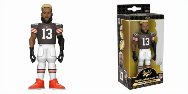 NFL - Odell Beckham JR. Gold Prem. Vinyl Figur