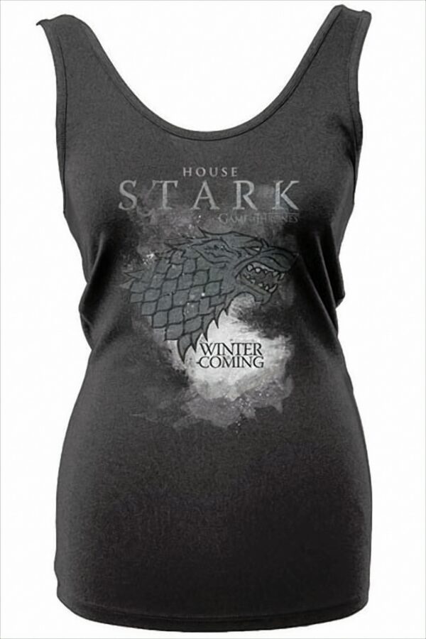 Game of Thrones Girlie Tank Top Stark Houses Größe S