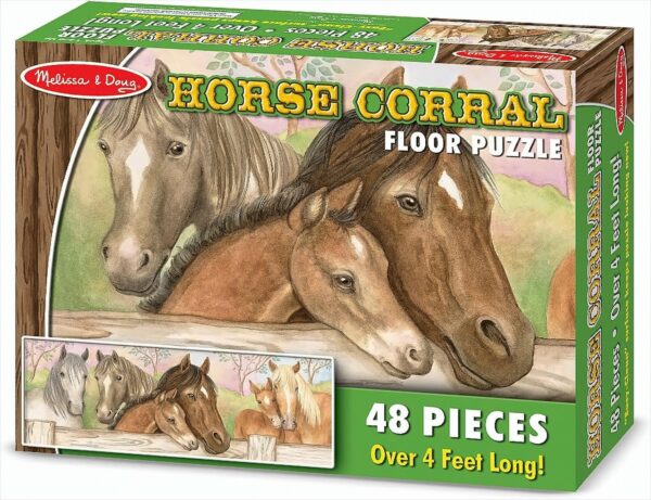 Horse Corral Floor Puzzle