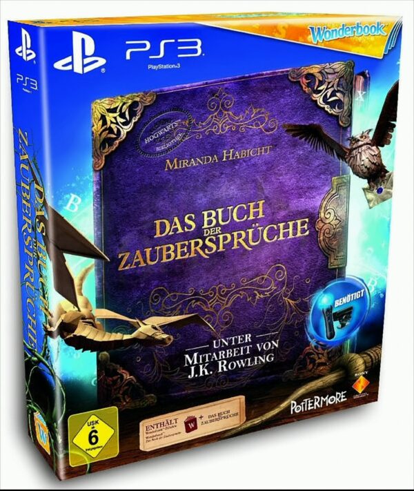 PS3 Wonderbook - Das Buch der Zaubersprüche - nur das Spiel !