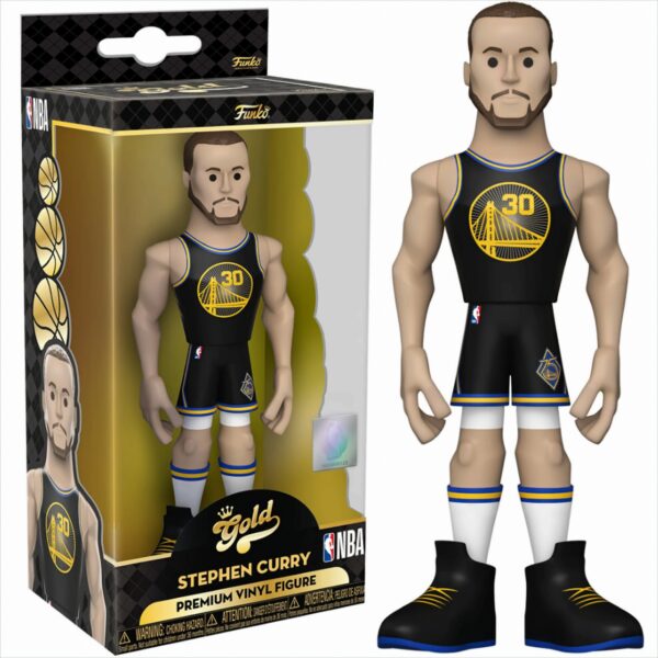 NBA - Stephen Curry Gold Vinyl Figur