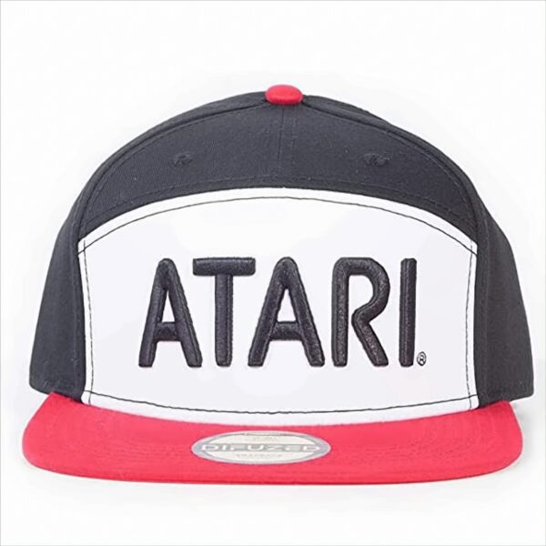 Atari - Retro Colorblack Snapback Cap