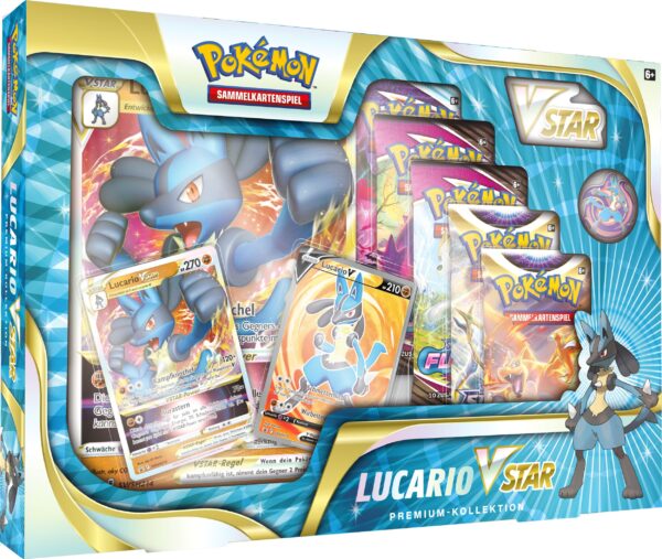 Pokemon Lucario V-Star Premium-Kollektion