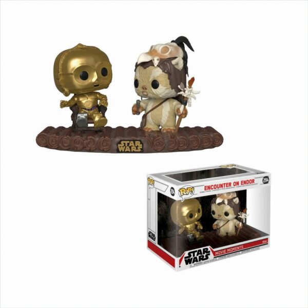 Funko Pop - Star Wars - Begegnung auf Endor - C-3PO und Ewok