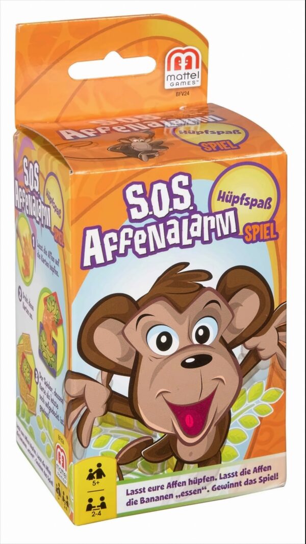 Mattel Games - S.O.S. Affenalarm Hüpfspaß