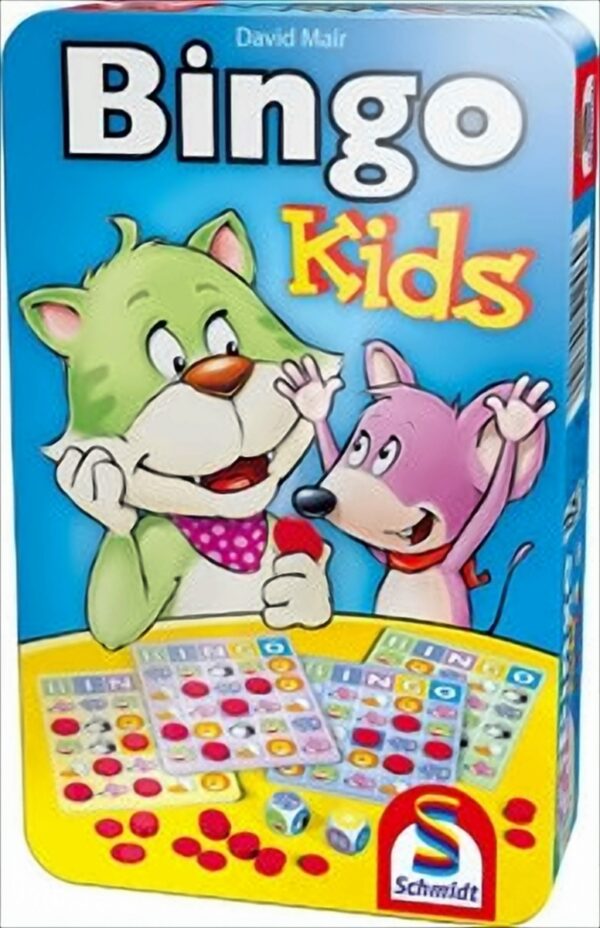 Schmidt Spiele - Bingo Kids, in Metalldose