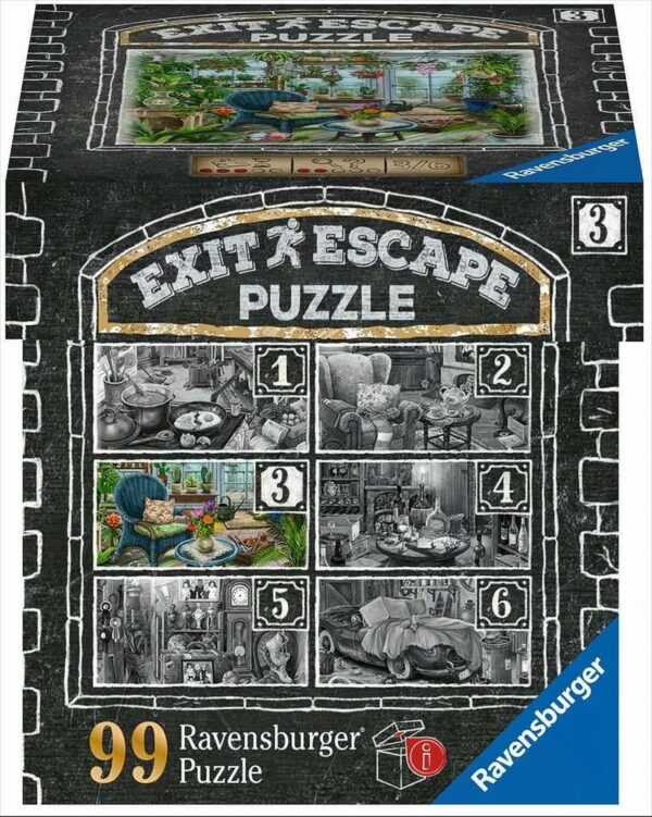 Im Gutshaus Wintergarten, 99 Teile Puzzle