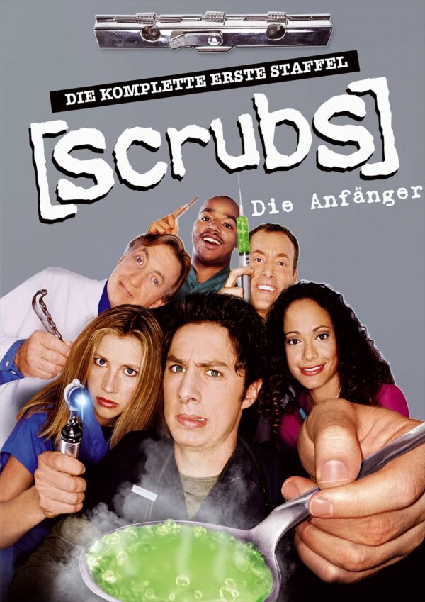 Scrubs: Die Anfänger - Die komplette erste Staffel (4 DVDs)