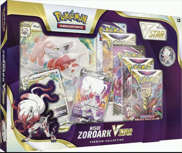 Pokemon Hisui-Zoroark VSTAR Premium-Kollektion