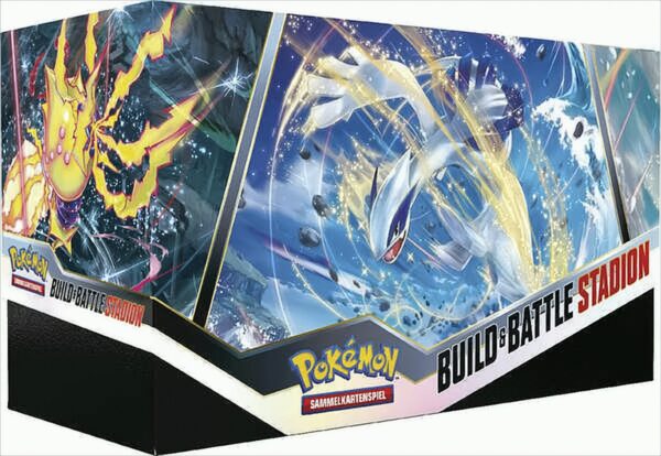 Pokemon Schwert & Schild Silberne Sturmwinde Build & Battle Stadium