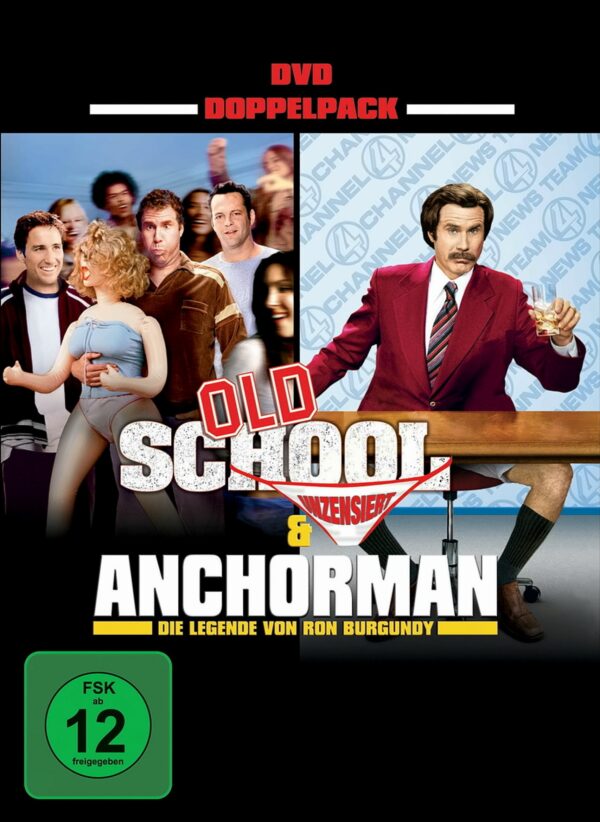 Old School / Anchorman (2 DVDs)