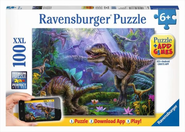 Reich des T-Rex, 100 Teile Puzzle