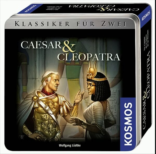 Caesar und Cleopatra Metallbox