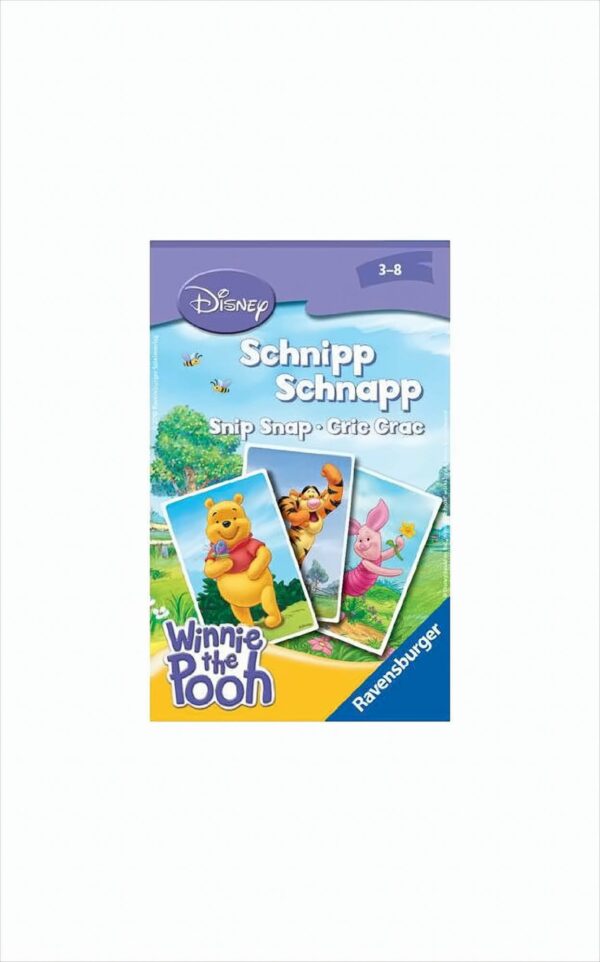 Ravensburger 23311 - Disney Winnie Pooh: Schnipp Schnapp - Mitbringspiel