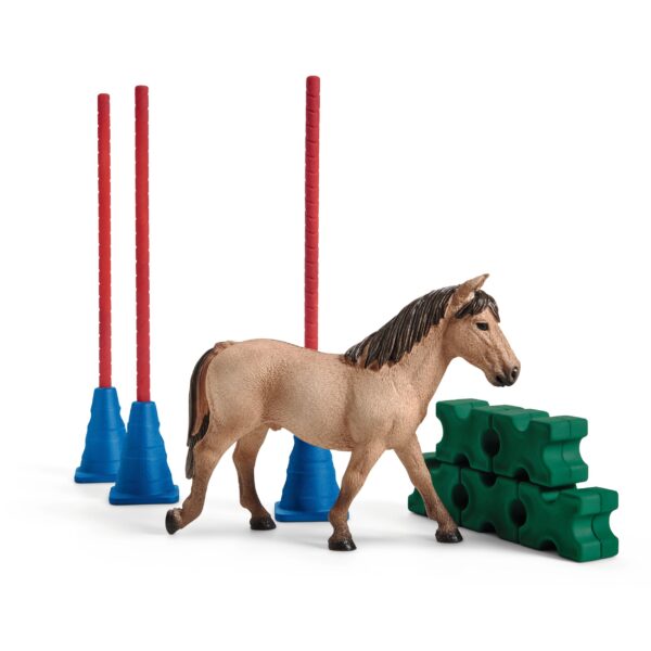 Pony Slalom Spielset - Farm World