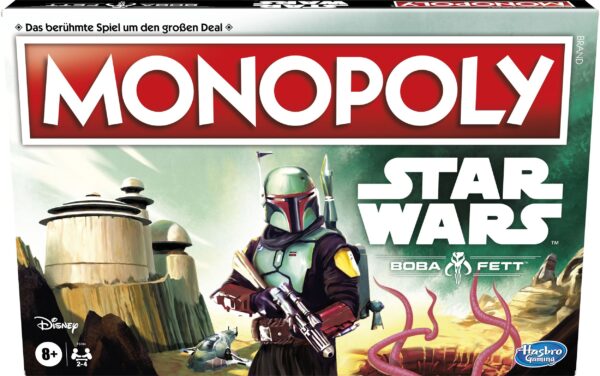 Hasbro - Monopoly - Star Wars Boba Fett Edition (englische Version)