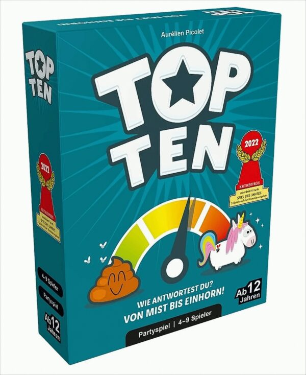 Cocktail Games - Top Ten