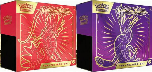 Pokemon Top-Trainer Box Pack deutsch Sortierter Artikel, Koraidon oder Miraidon