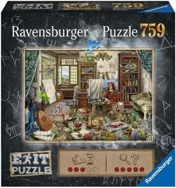 Ravensburger - Exit Das Künstleratelier, 759 Teile