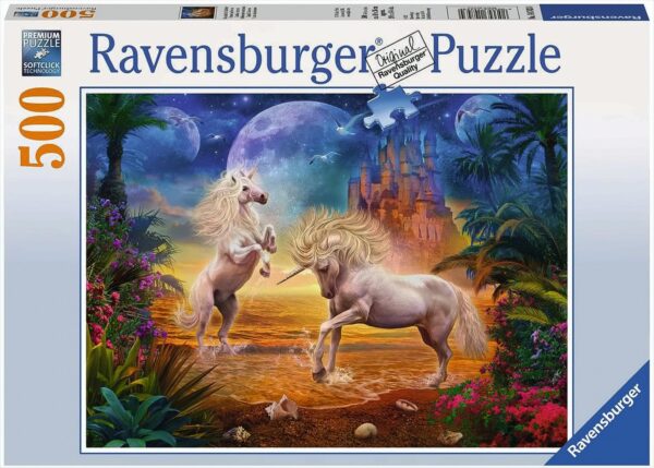 Ravensburger Puzzle - Fantastische Einhörner, 500 Teile