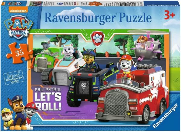 Ravensburger 8617 Paw Patrol 35-teiliges Puzzle für Kinder ab 3 Jahren