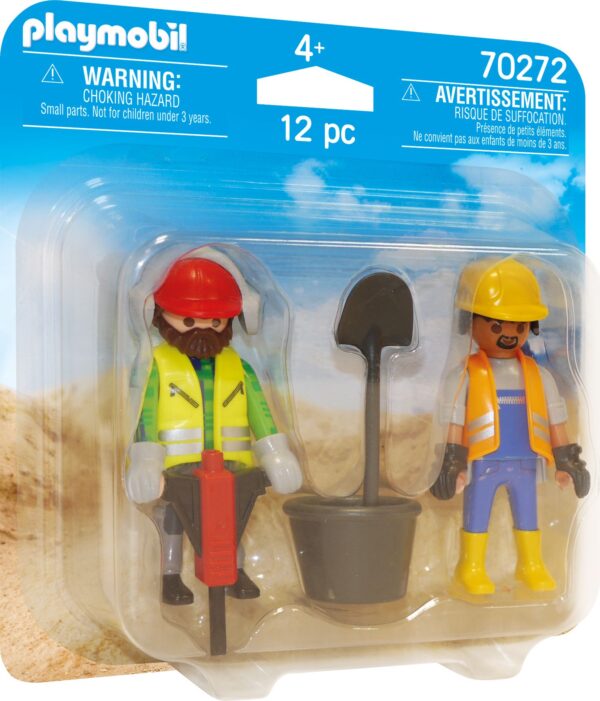 PLAYMOBIL 70272 - Duopacks - Zwei Bauarbeiter