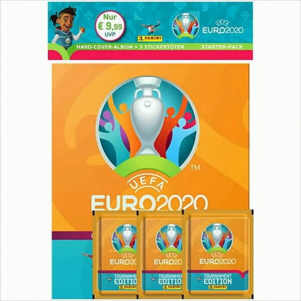 2020 UEFA EURO 2020 Sticker Hardcover Album deutsch