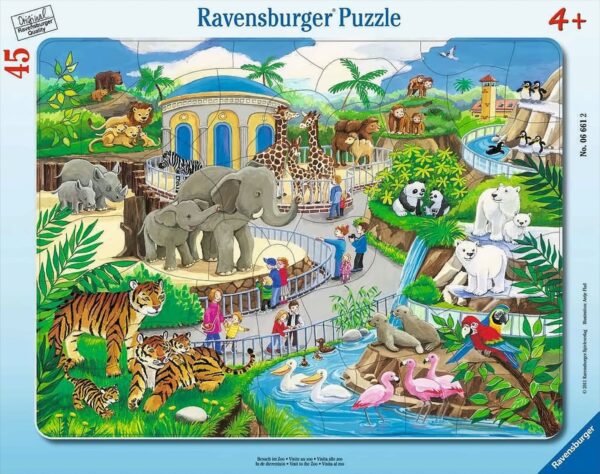 Ravensburger - Besuch im Zoo, 45 Teile