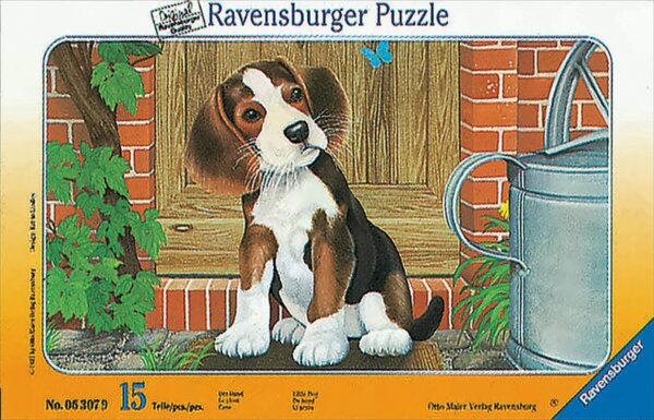 Ravensburger Puzzle - Der Hund, Rahmenpuzzle, 15 Teile