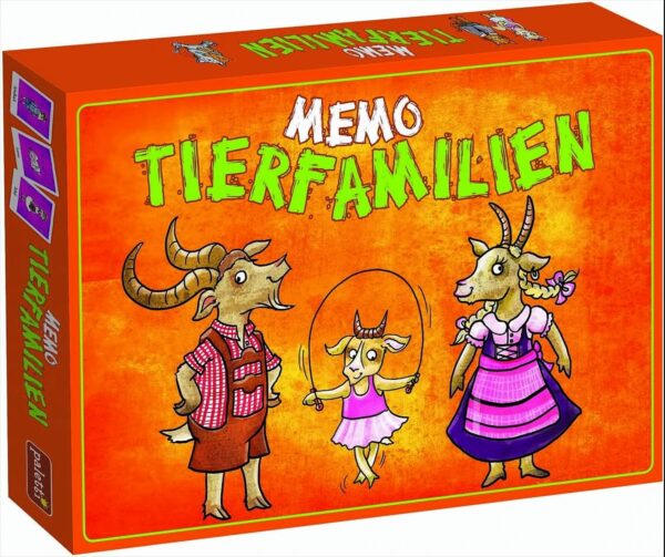 Memo Tierfamilien