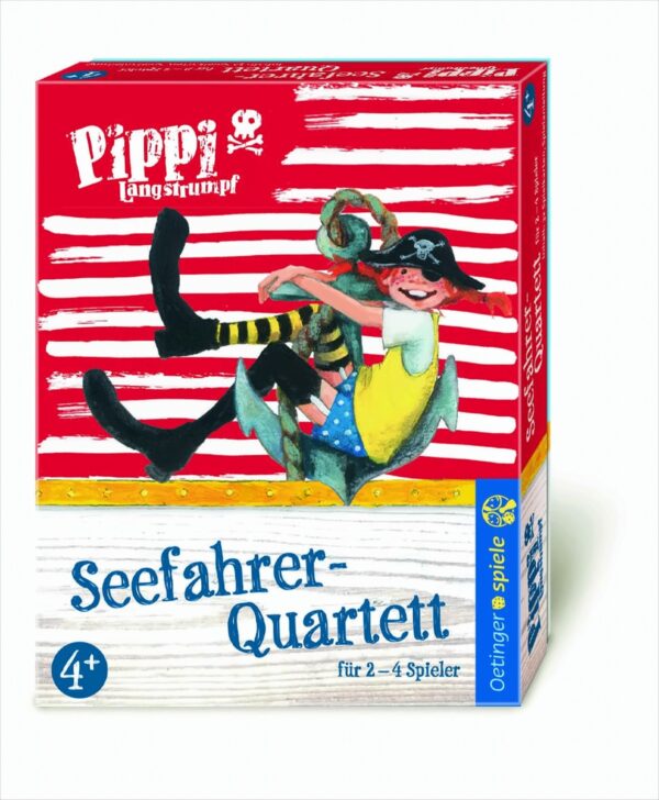 Pippi Langstrumpf Seefahrer-Quartett