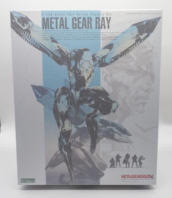 Metal Gear Solid 4 Figur Plastic Model Kit 1/100 Metal Gear Ray