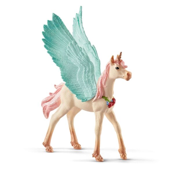 SCHLEICH - Bayala, Schmuckeinhorn-Pegasus Fohlen