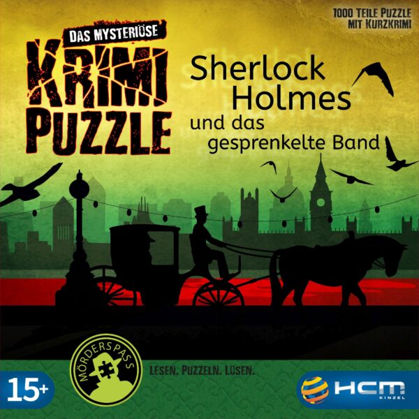 Sherlock Holmes und das gesprenkelte Band - Murder Mystery Puzzle